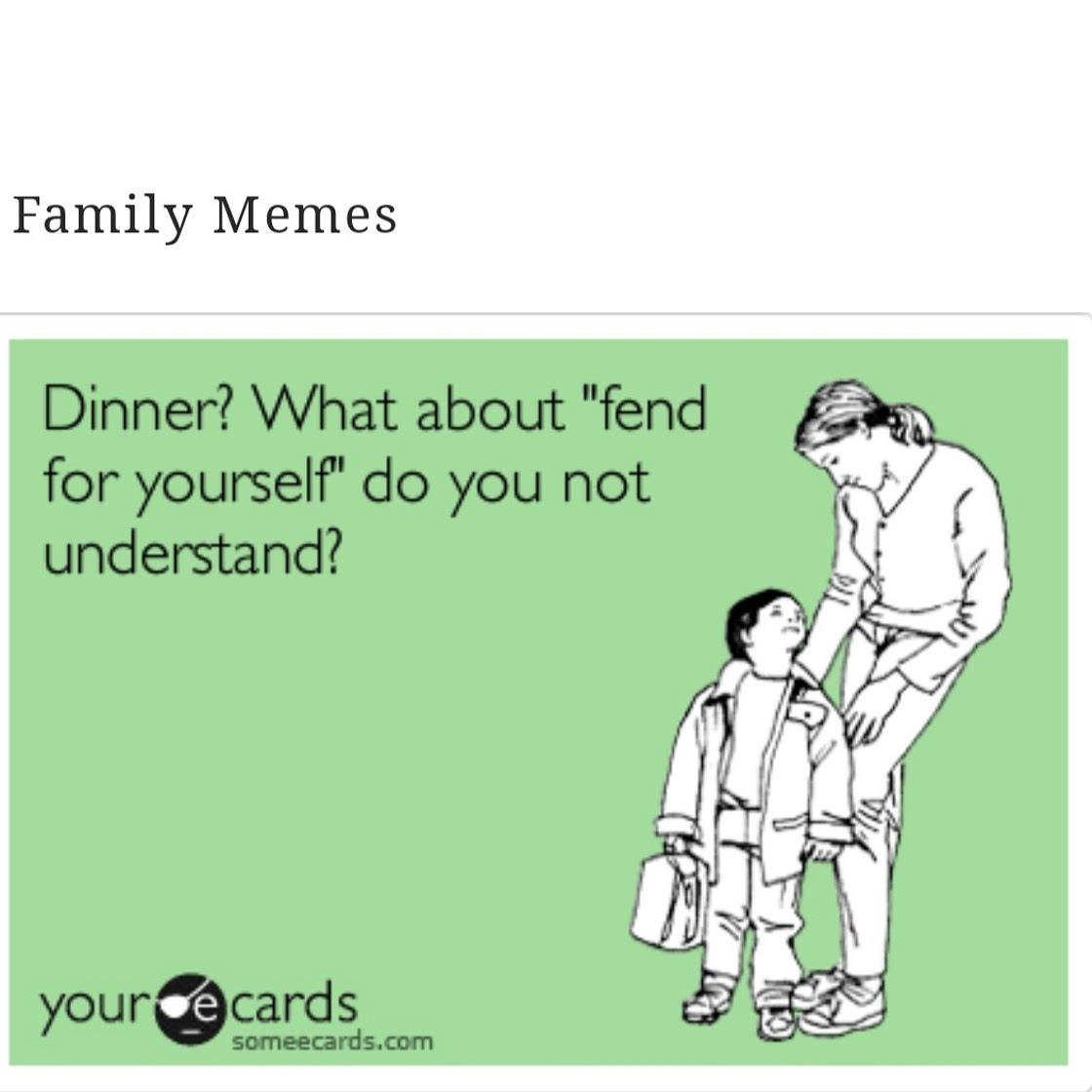 Fend for yourself night!