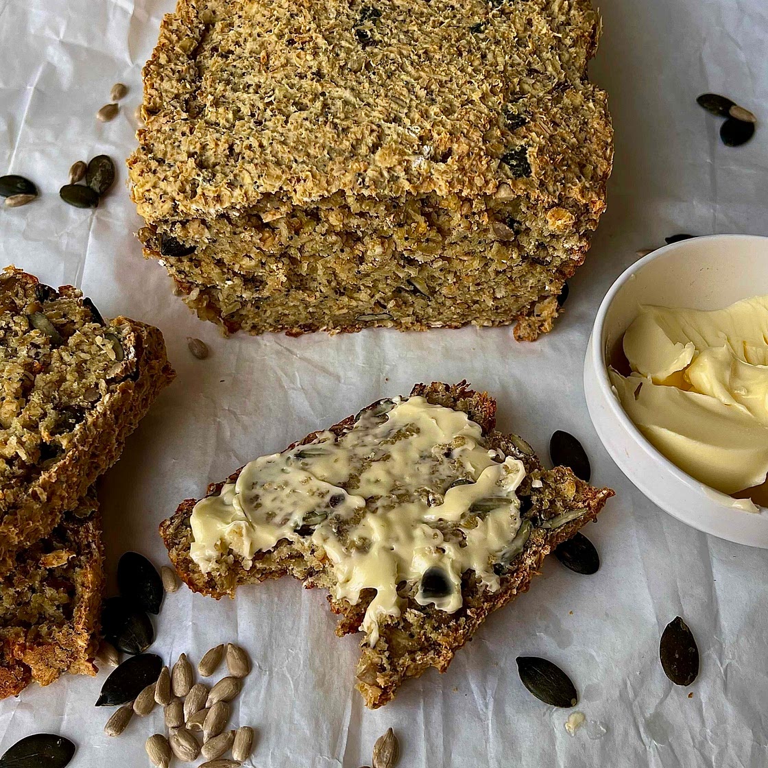 Gluten-free Seed and Oat Bread 