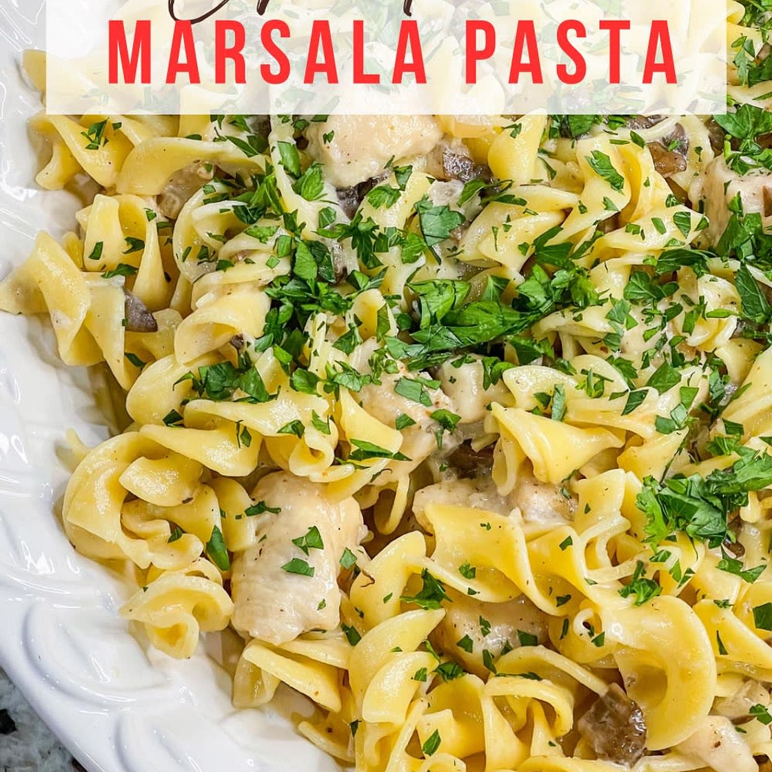 Chicken Marsala Pasta