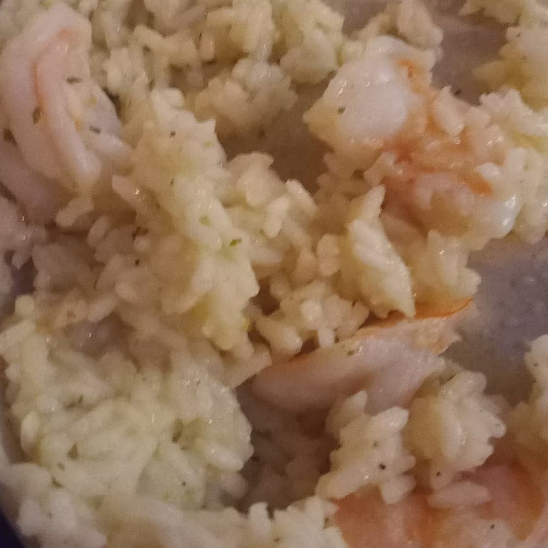 One Pot Lemon Garlic Shrimp and Rice