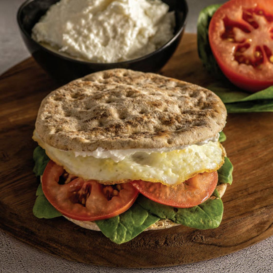 Toasted Mediterranean Sandwich