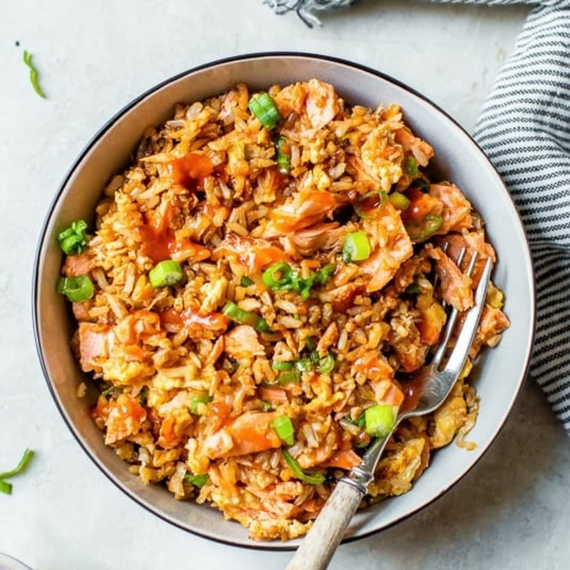 Salmon rice