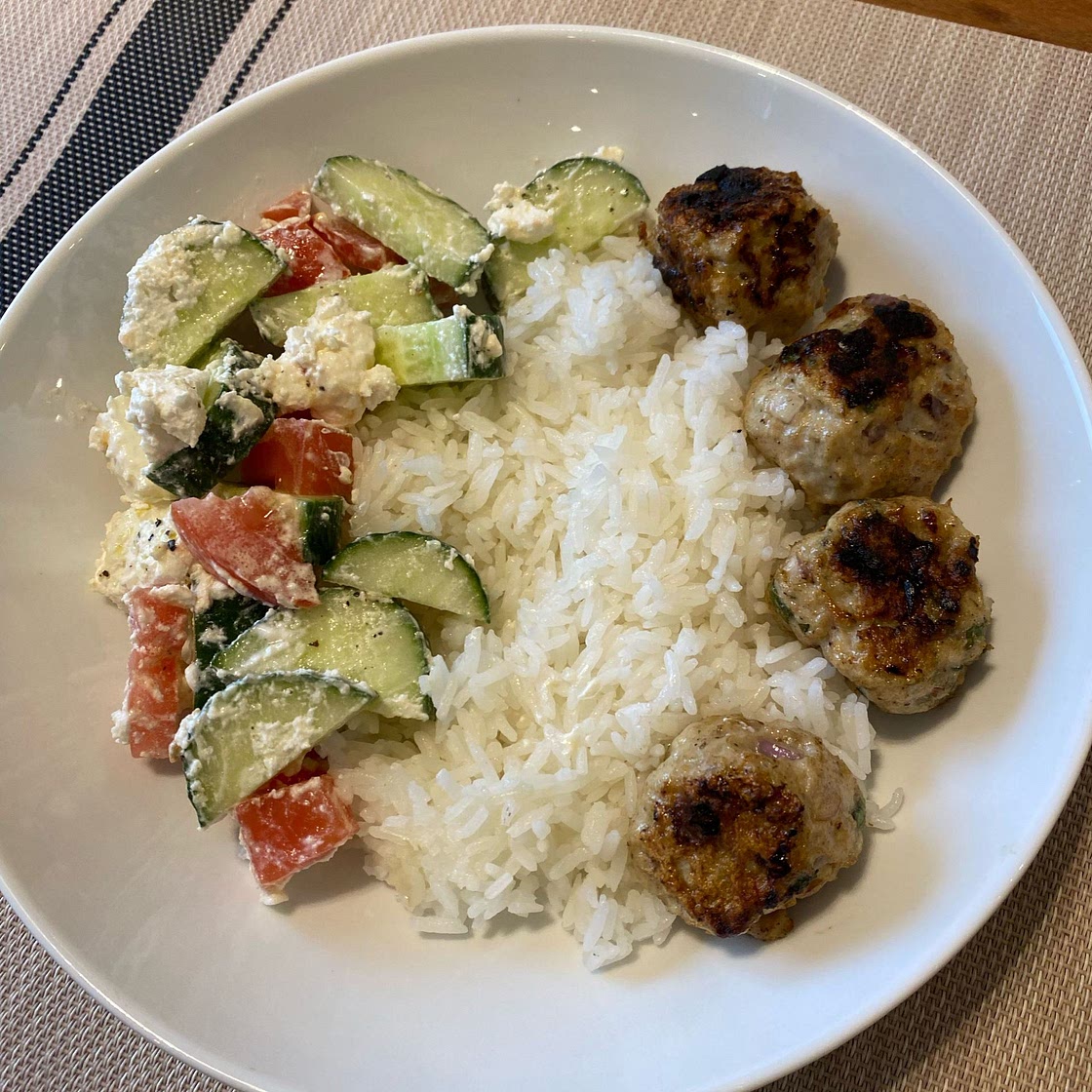 Greek Chicken Meatballs