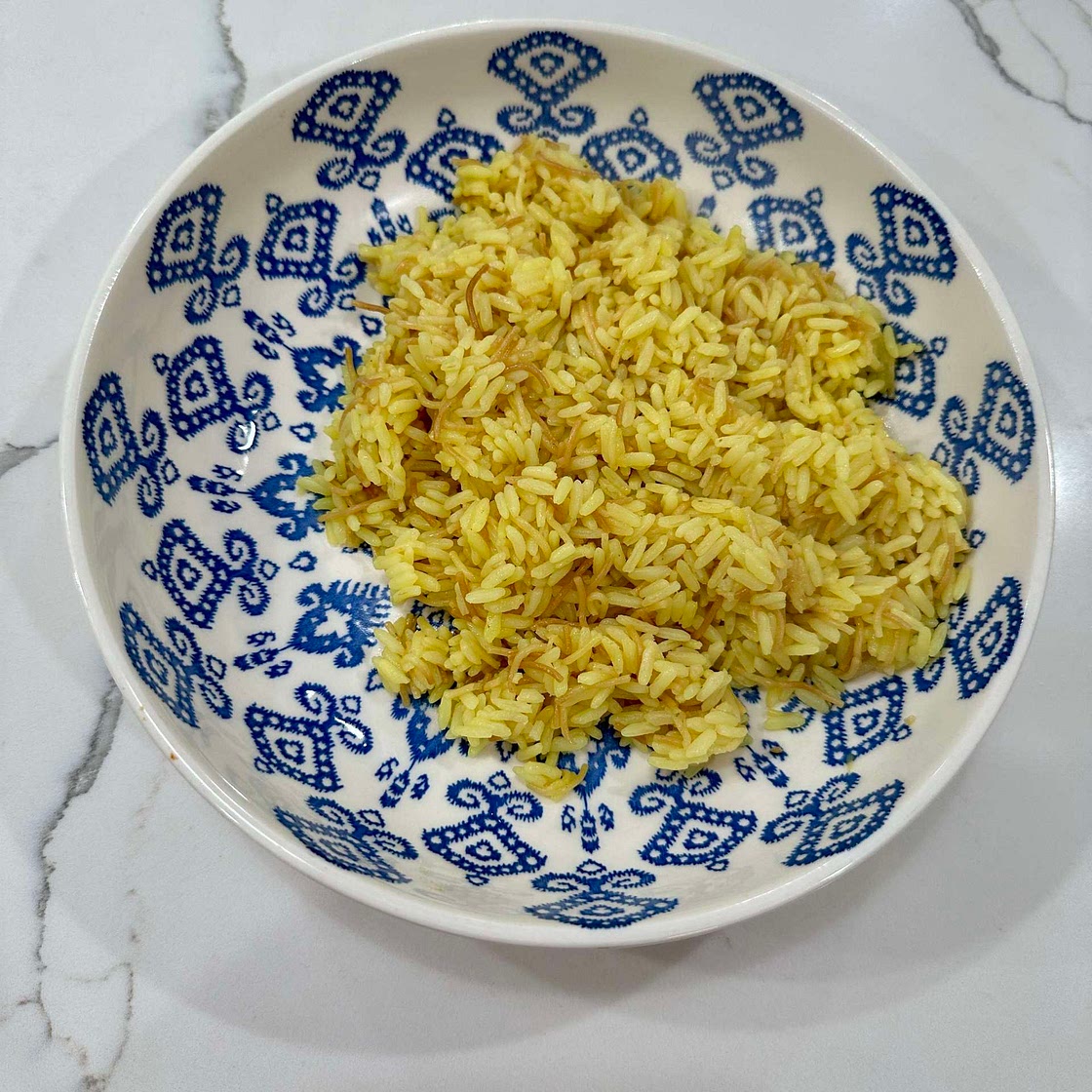 Vermicelli with rice