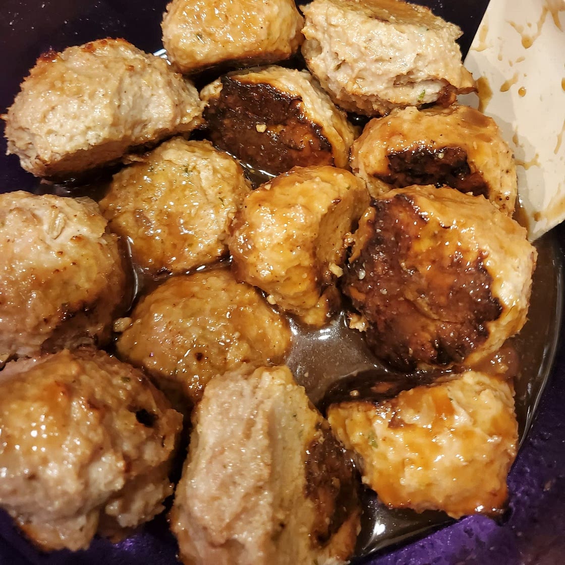 Pineapple Teriyaki Chicken Meatballs