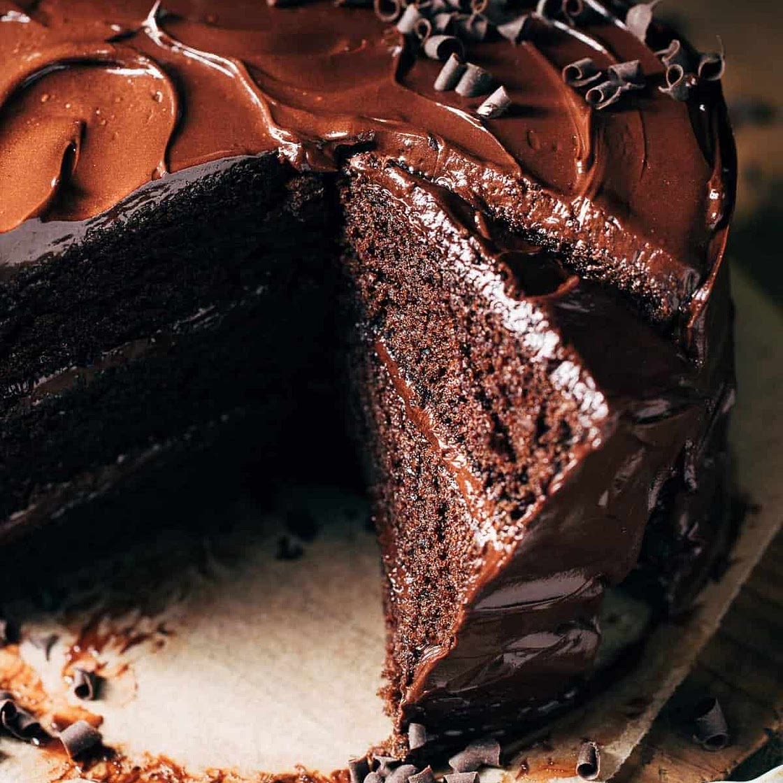 Chocolate Fudge Protein Cake