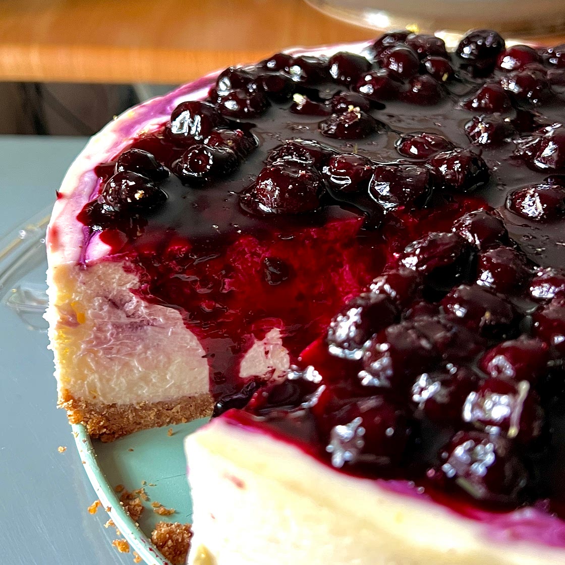 Blueberry Lemon Cheesecake
