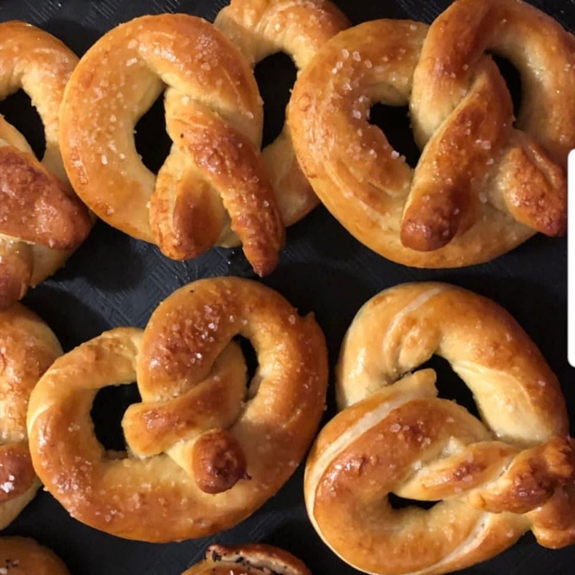 Hot Buttered Soft Pretzels