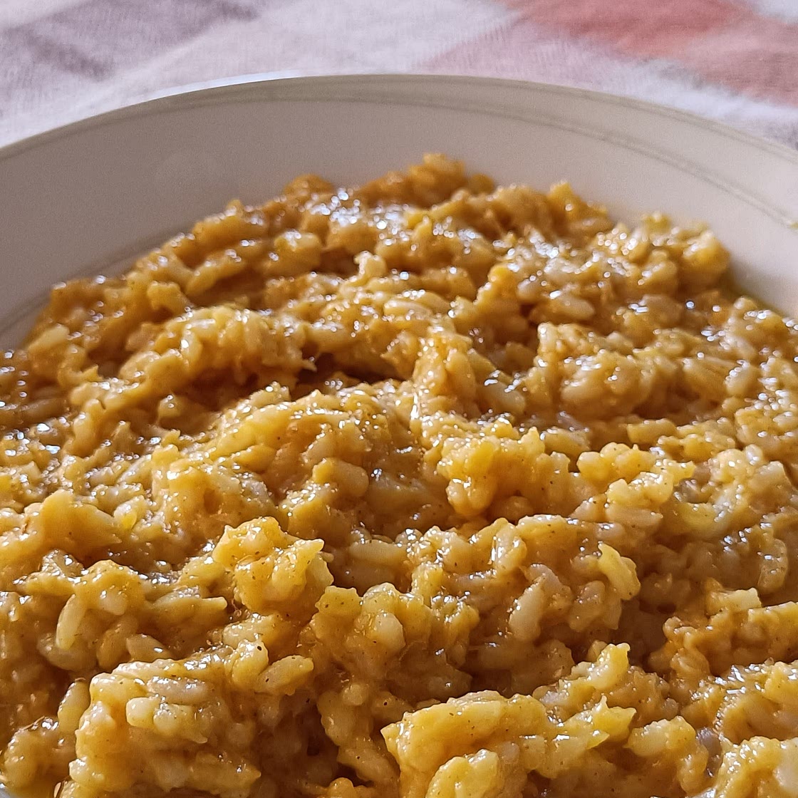 Risotto alla zucca (con cannella)