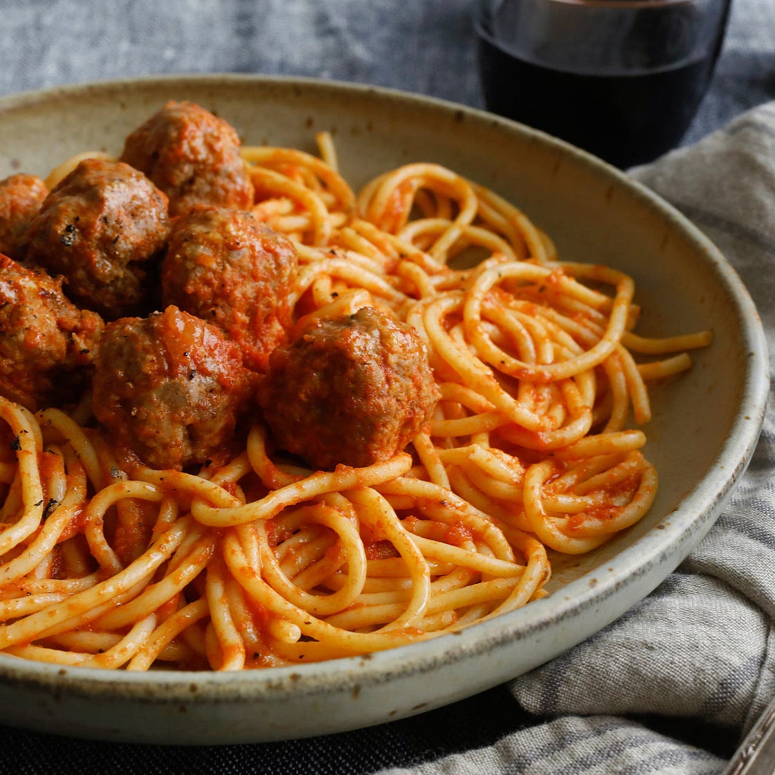 Spaghetti and Meatballs