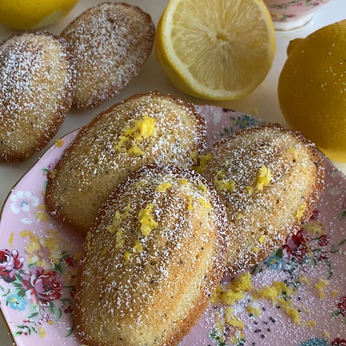 Lemon Poppy Seed Madeleines 