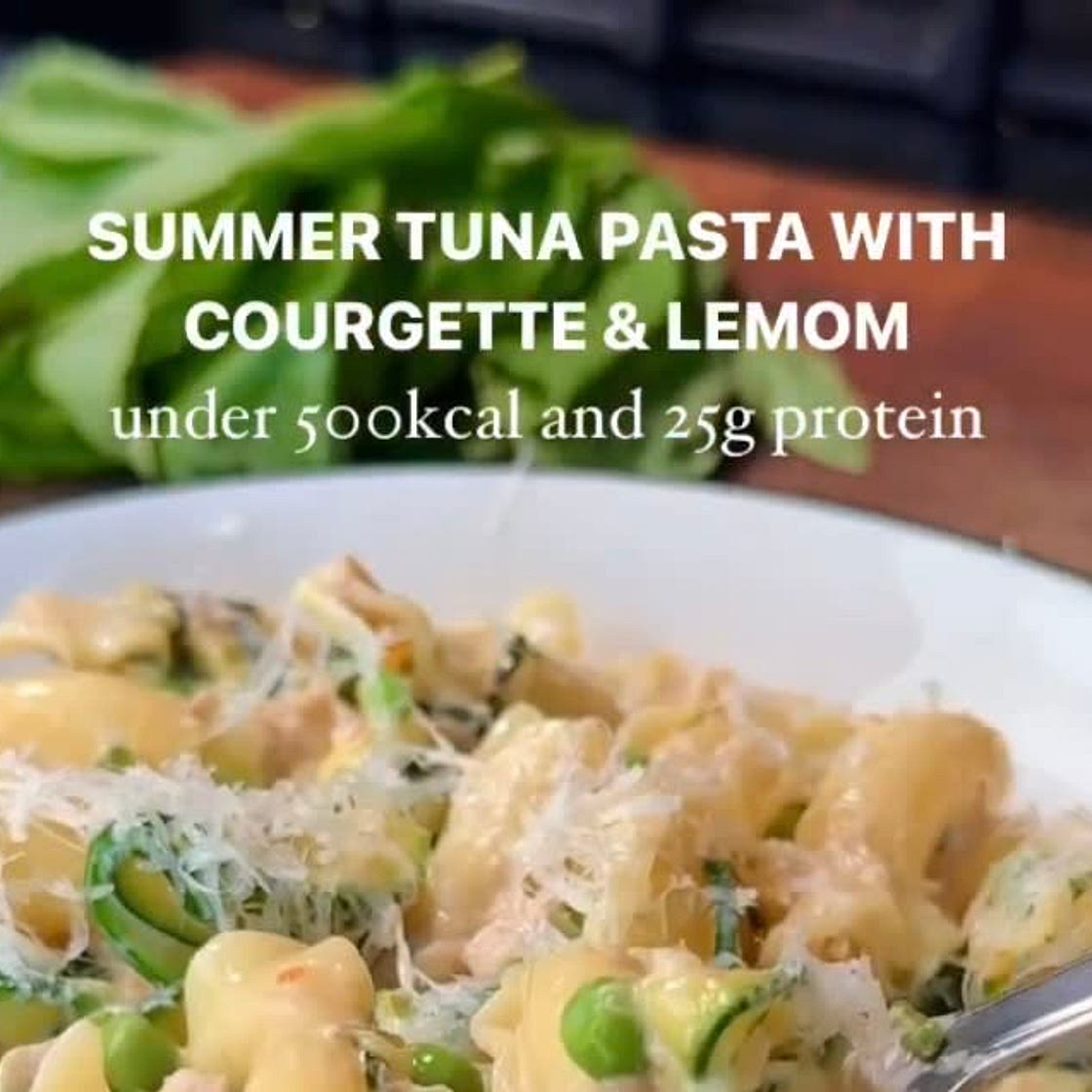 Tuna Courgette Pasta 