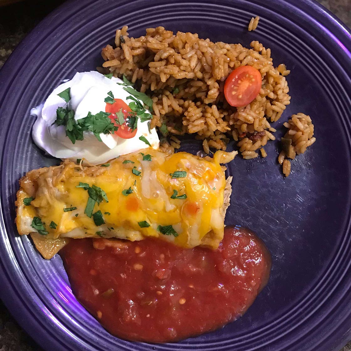 Chicken Enchiladas