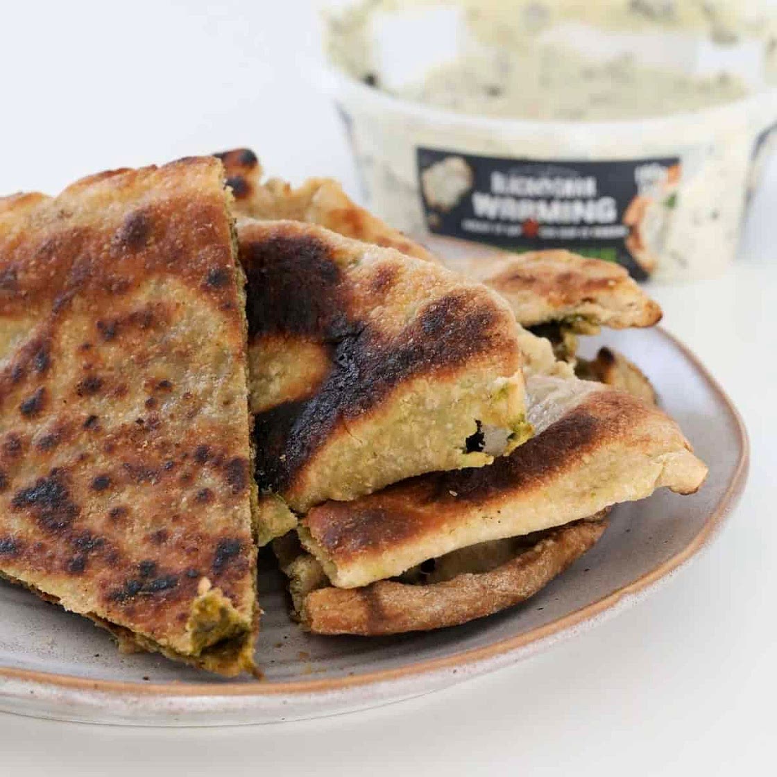 Thermomix Cheesy Spinach & Feta Gozlemes