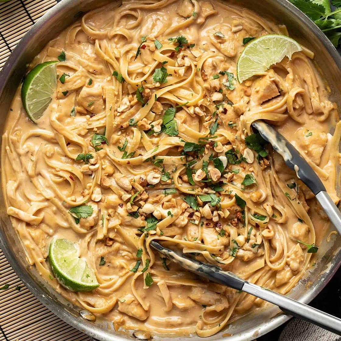 Fast Peanut Sauce — add to noodles 