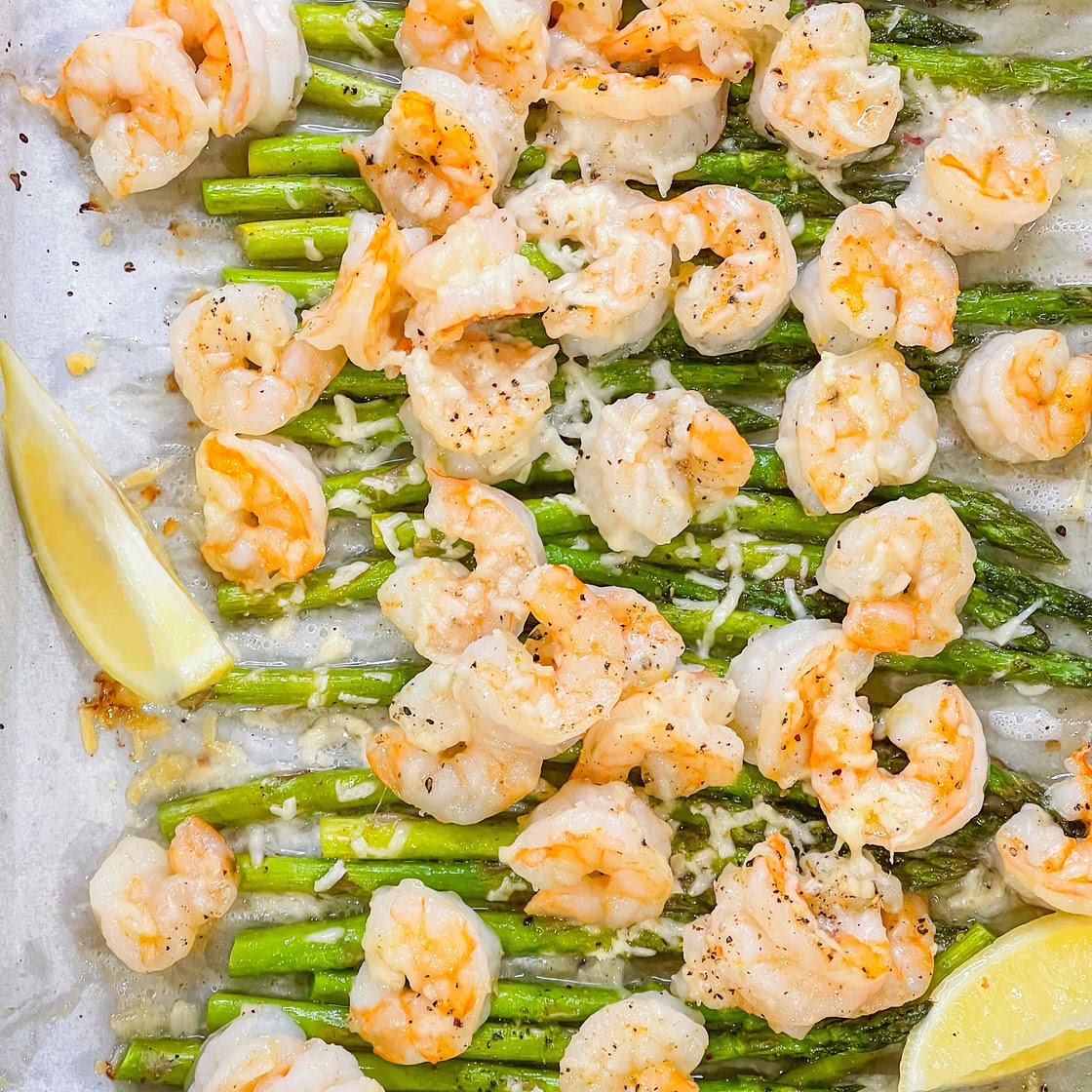 Sheet Pan Lemon Shrimp