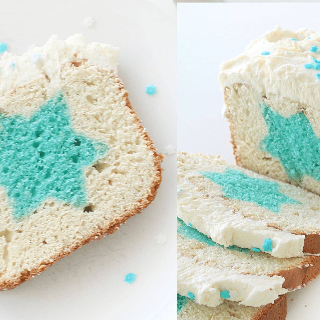 Surprise Hanukkah Cake