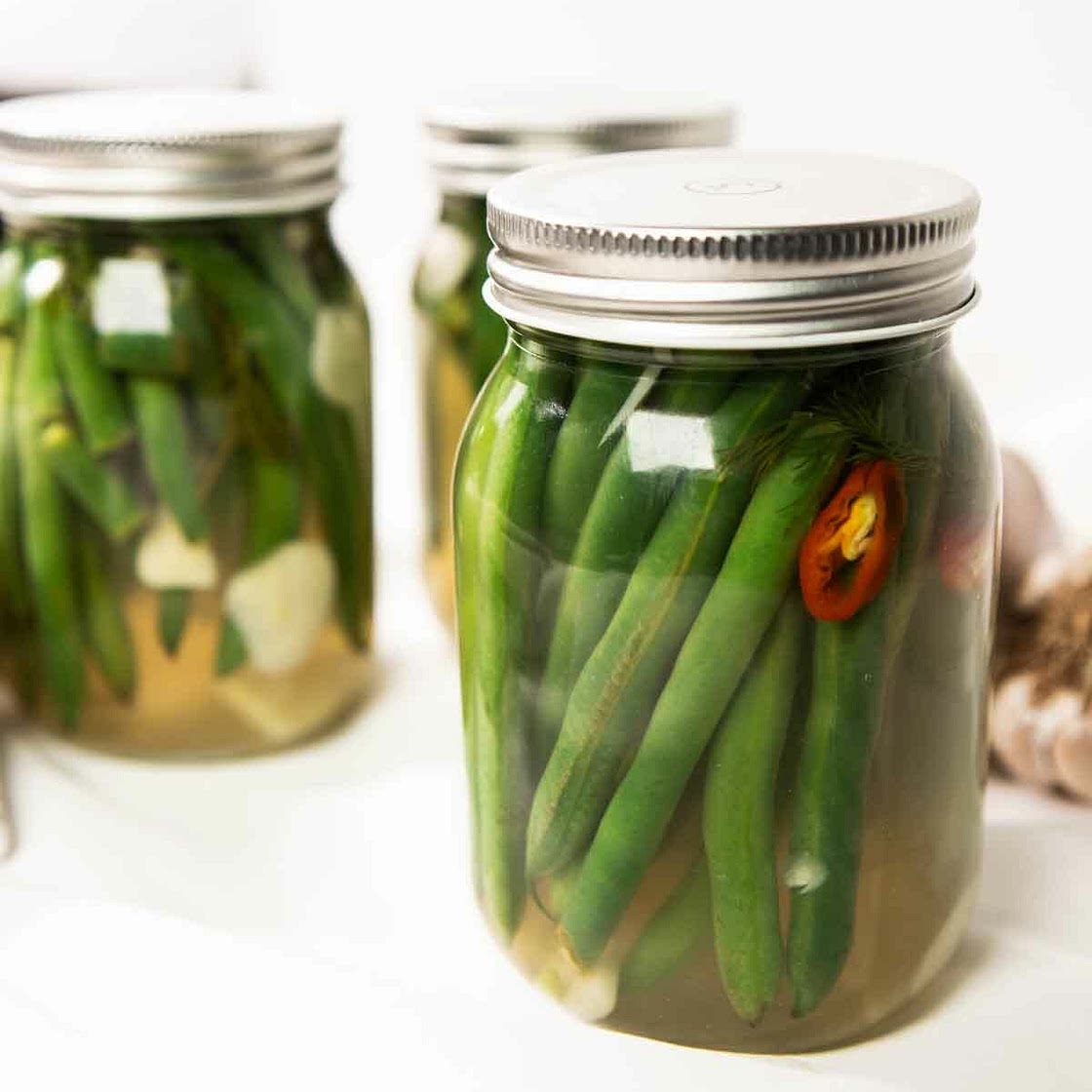Dilly Beans Recipe (Pickled Green Beans)