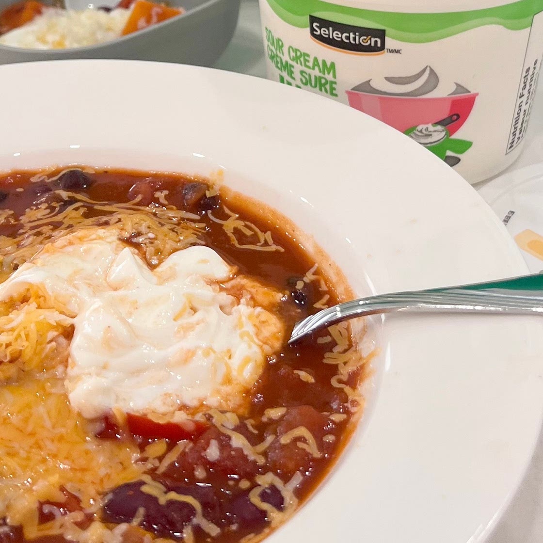 Hidden Veggie Vegetarian 3 Bean Chili