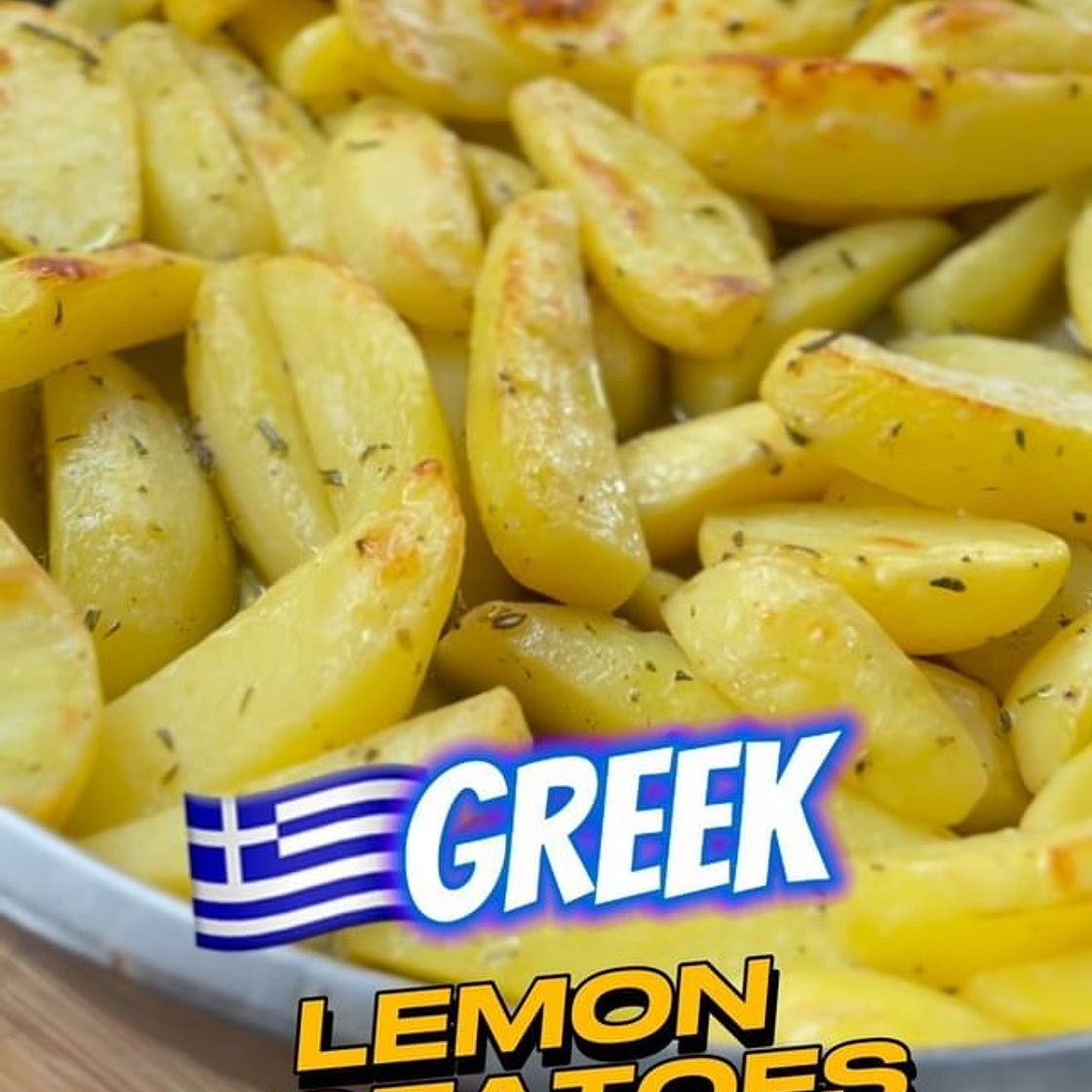 Λεμονάτες πατάτες - Greek Lemon Potatoes