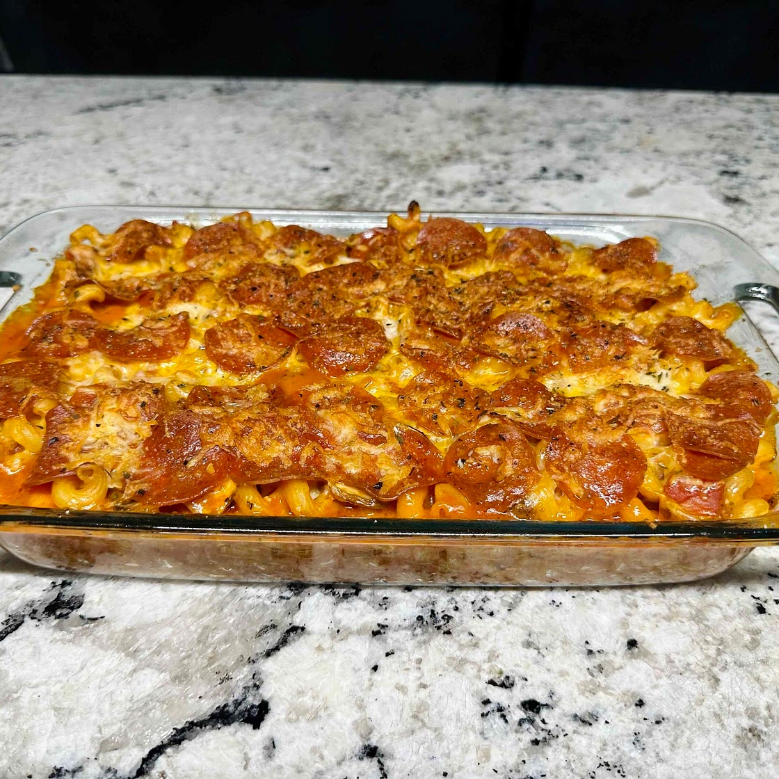 Pizza Pasta Bake