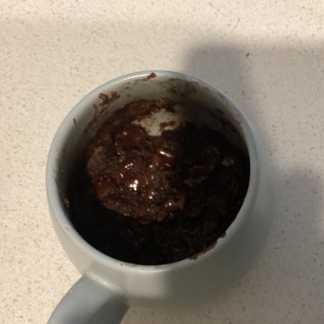 188 cal chocolate mug cake