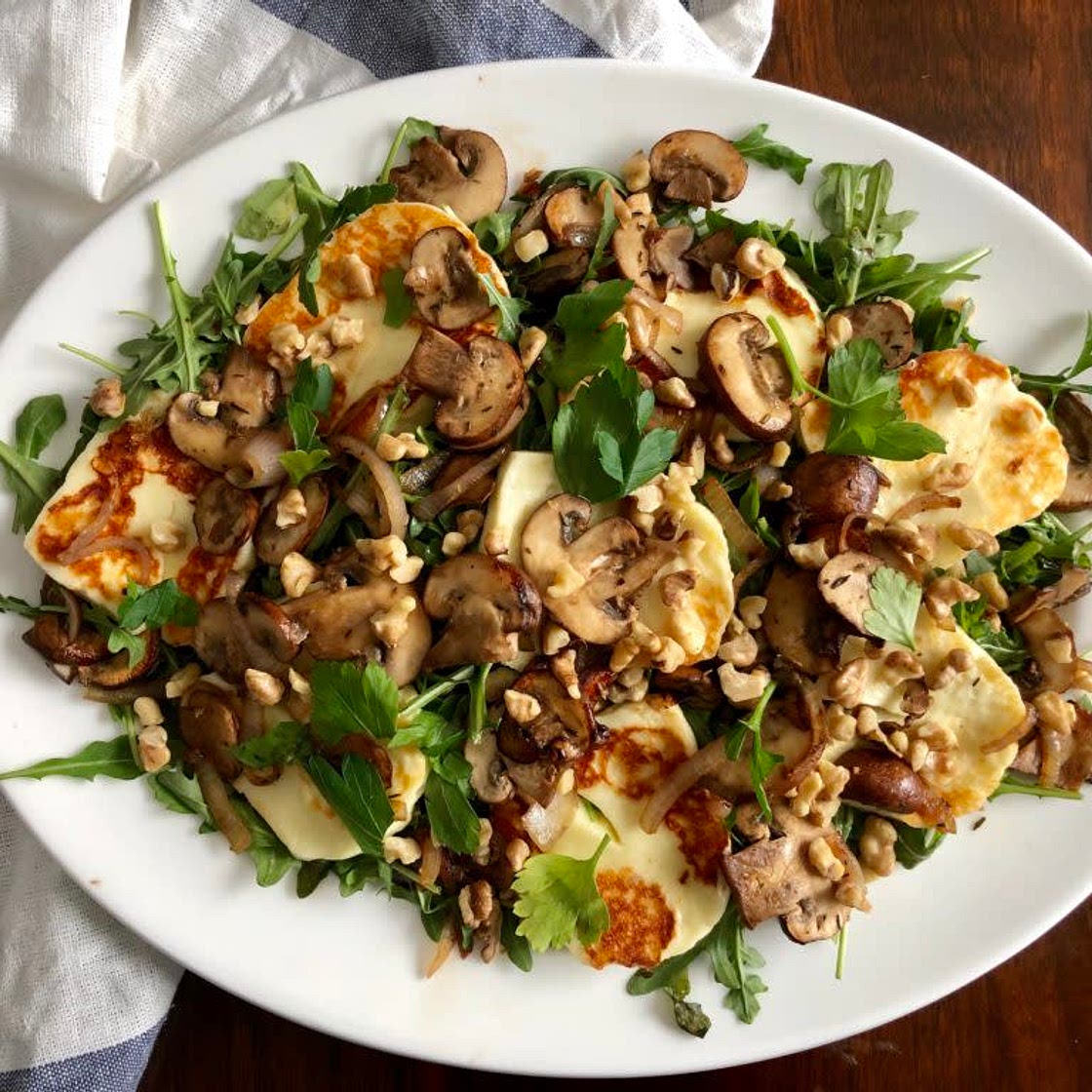 D'licious Haloumi Salad
