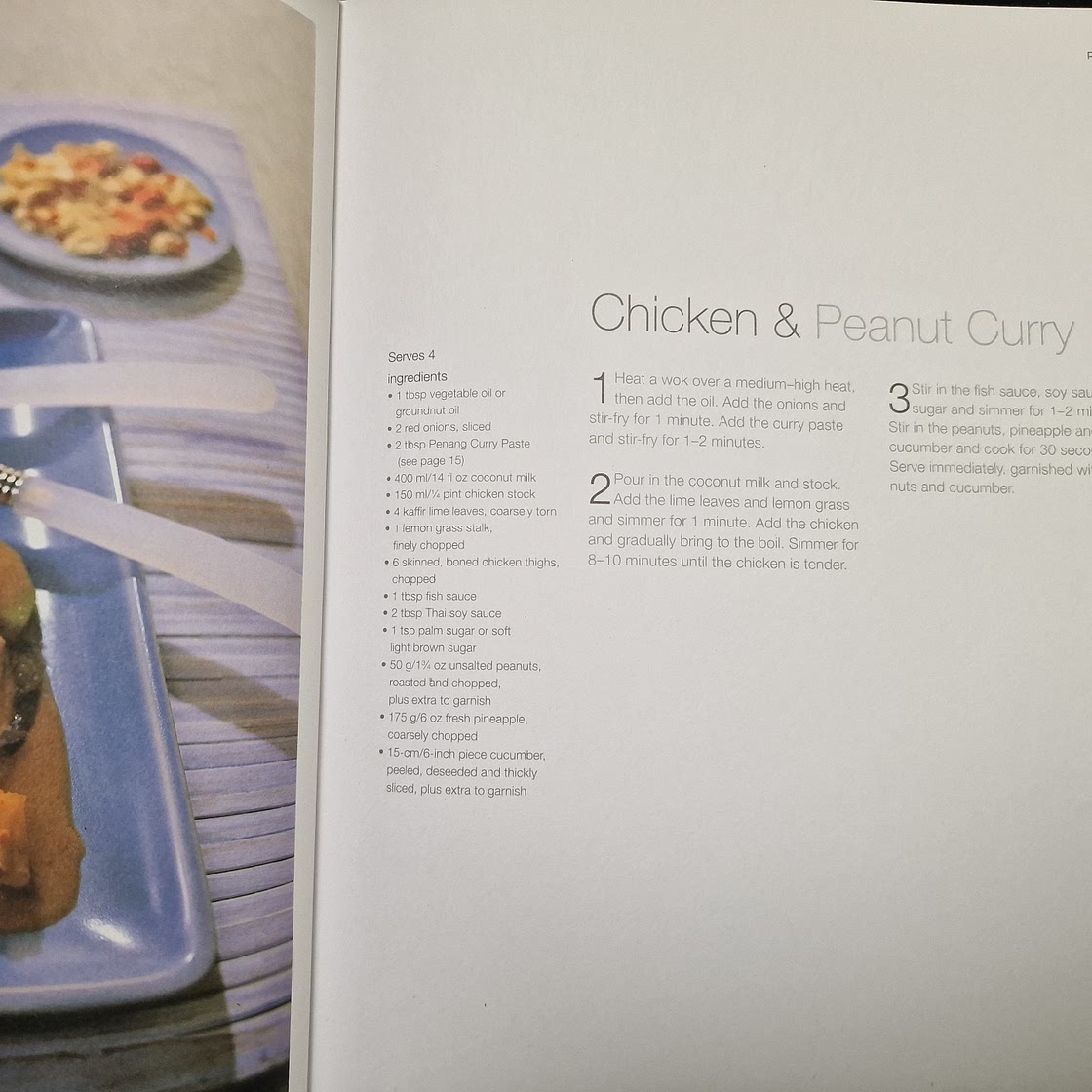 Chicken & Peanut Curry