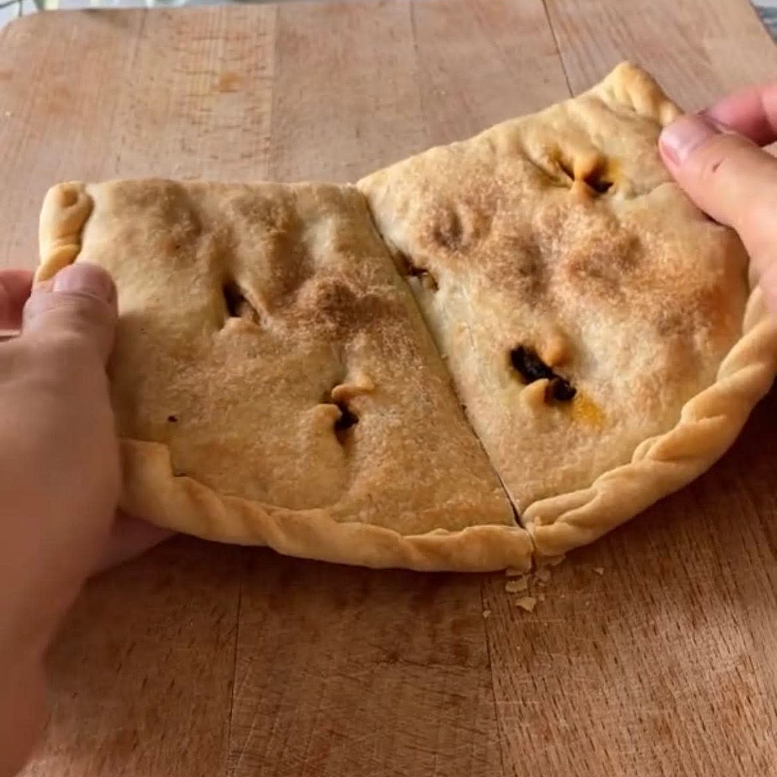 Calzoni veloci con pasta brisé