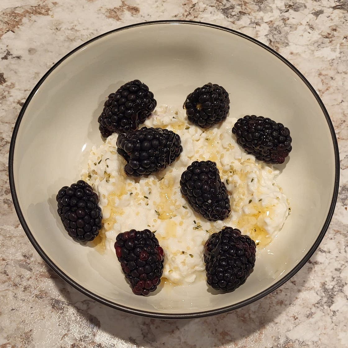 Berry Cottage Cheese Breakfast Bowl