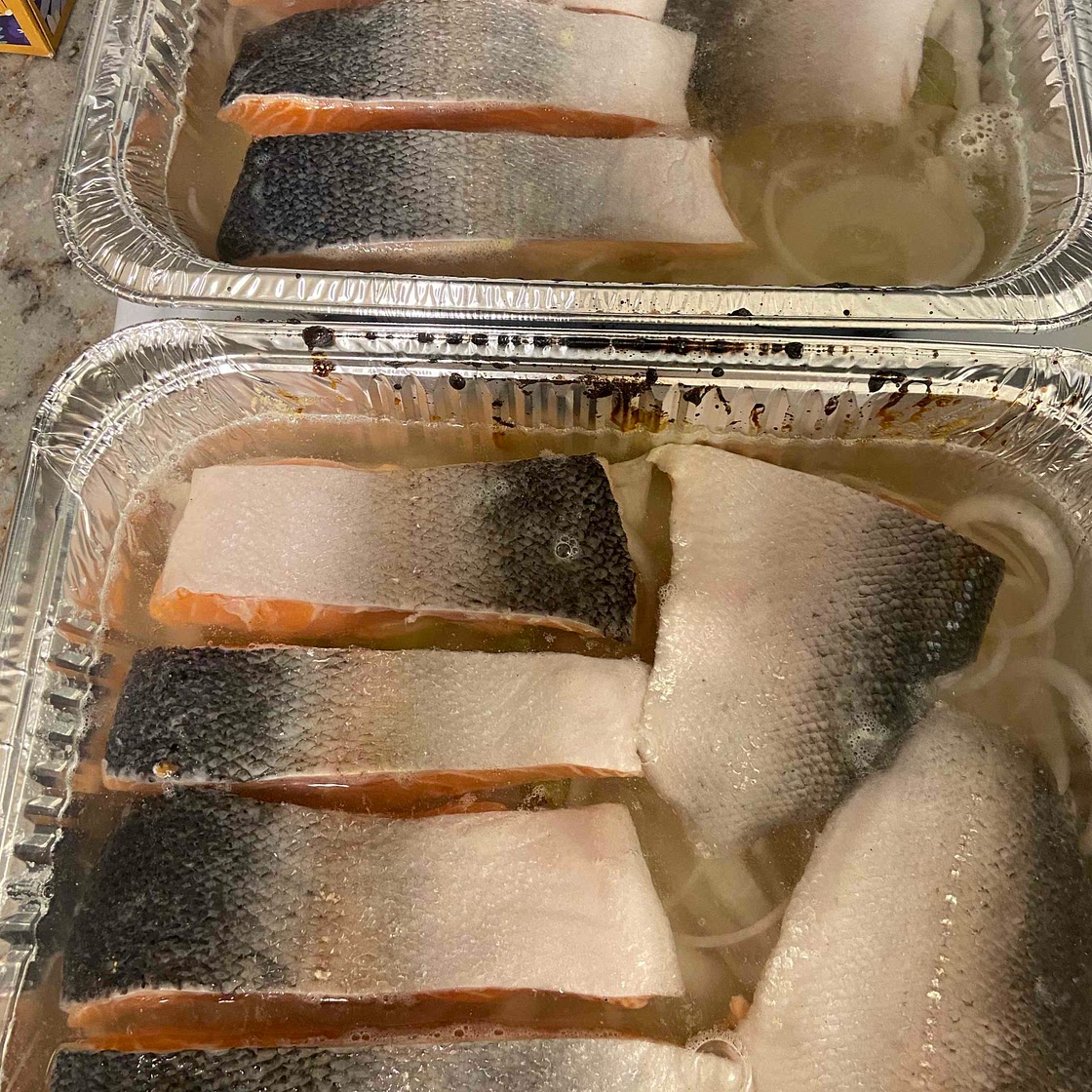 Marinated Salmon