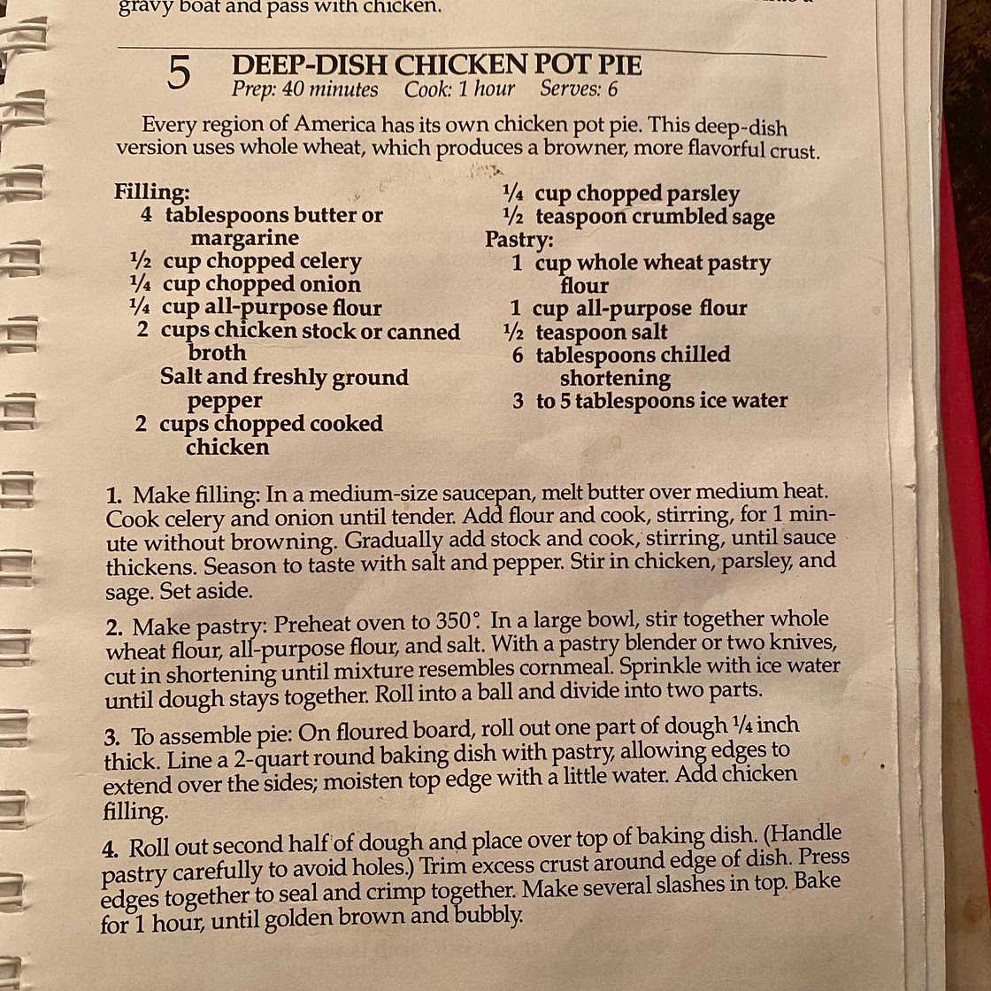 Chicken Pot Pie