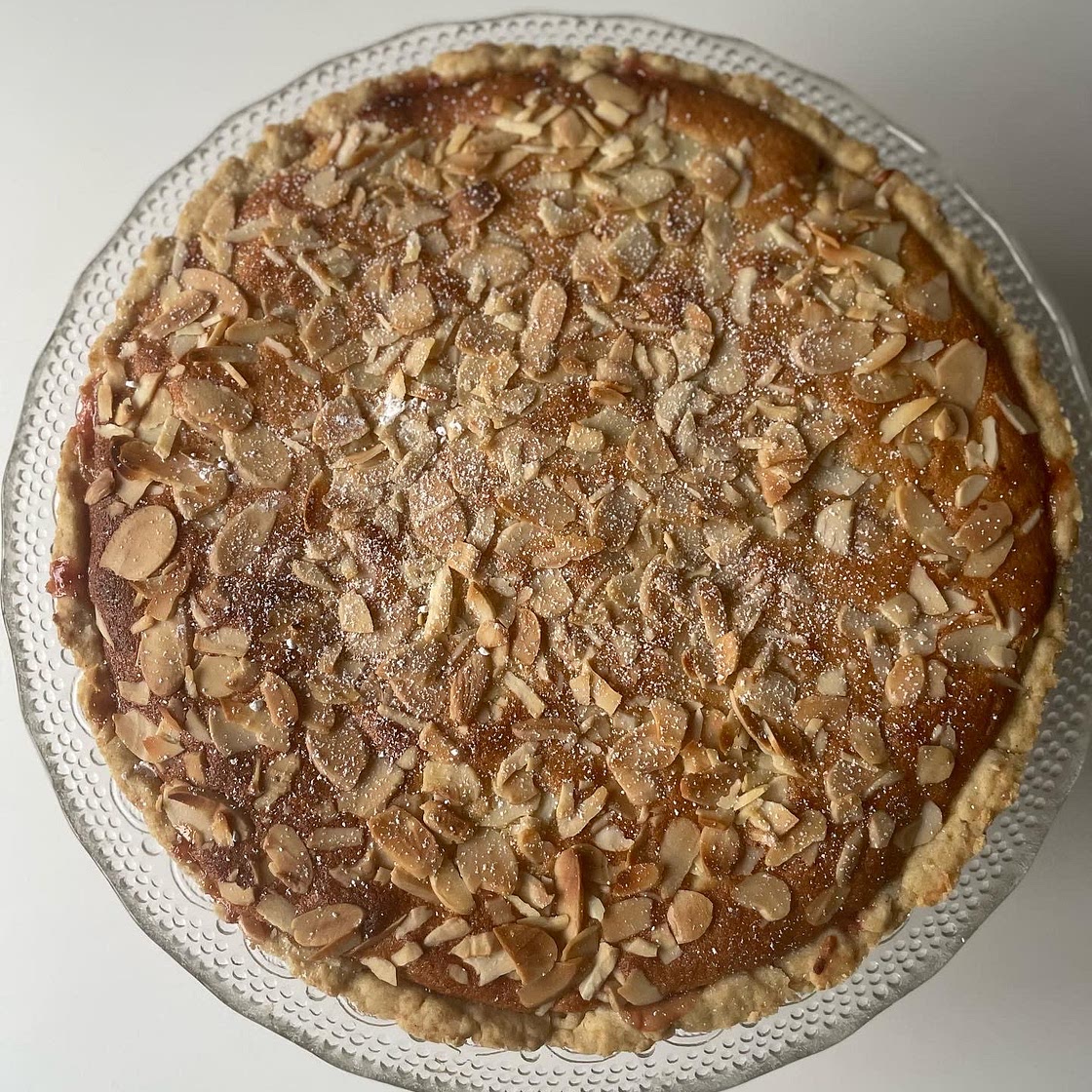 Raspberry Almond Tart