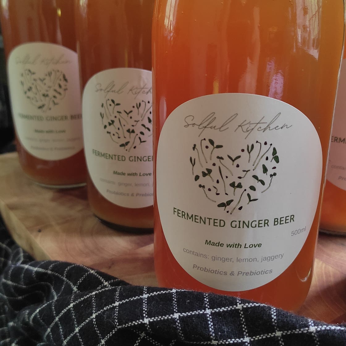 New Probiotic Ginger Beer