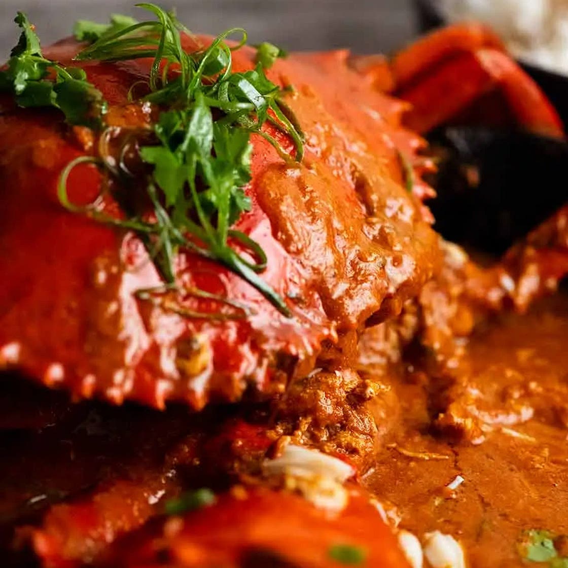 Singaporean Chilli Crab