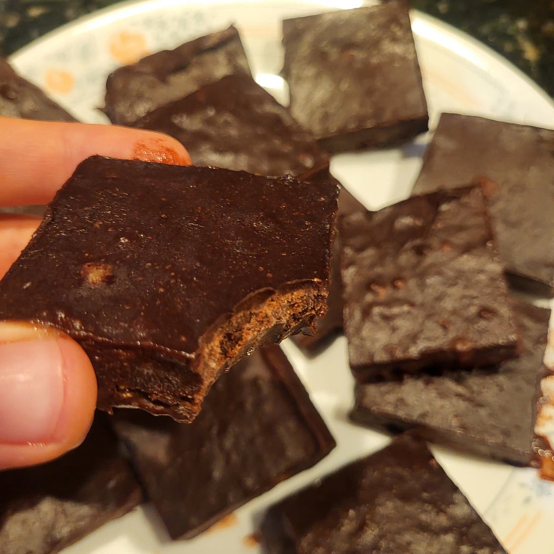 Protein No-Bake Brownies