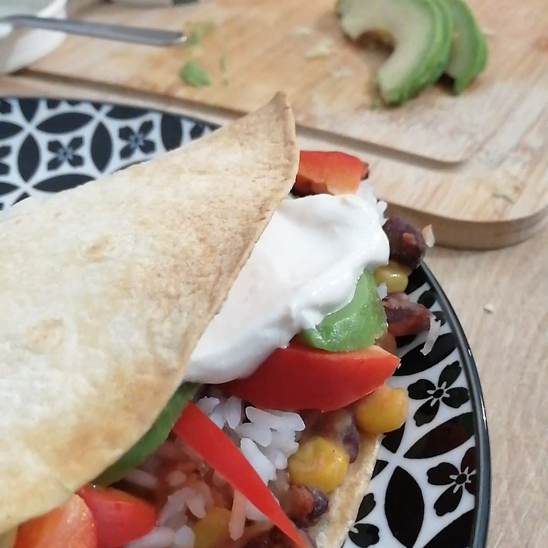 Crispy Black Bean Tacos