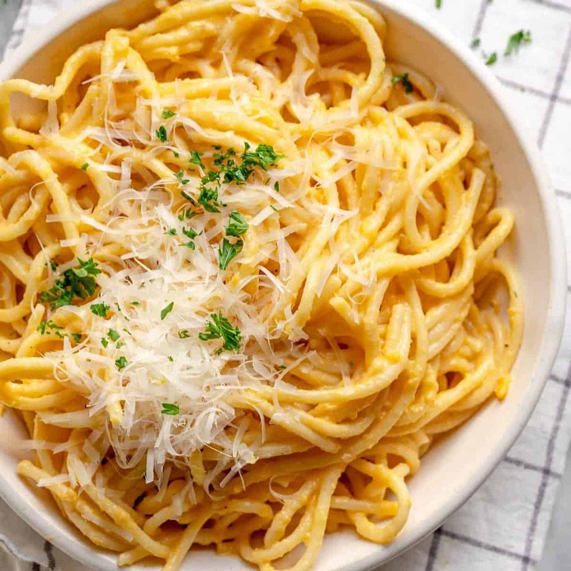 Creamy Butternut Squash Pasta