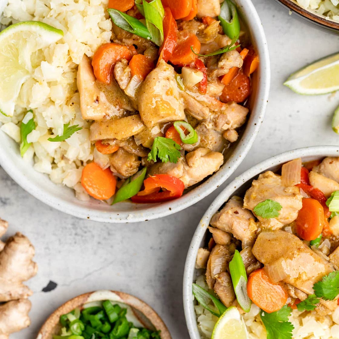Chicken and Vegetable Thai Green Curry