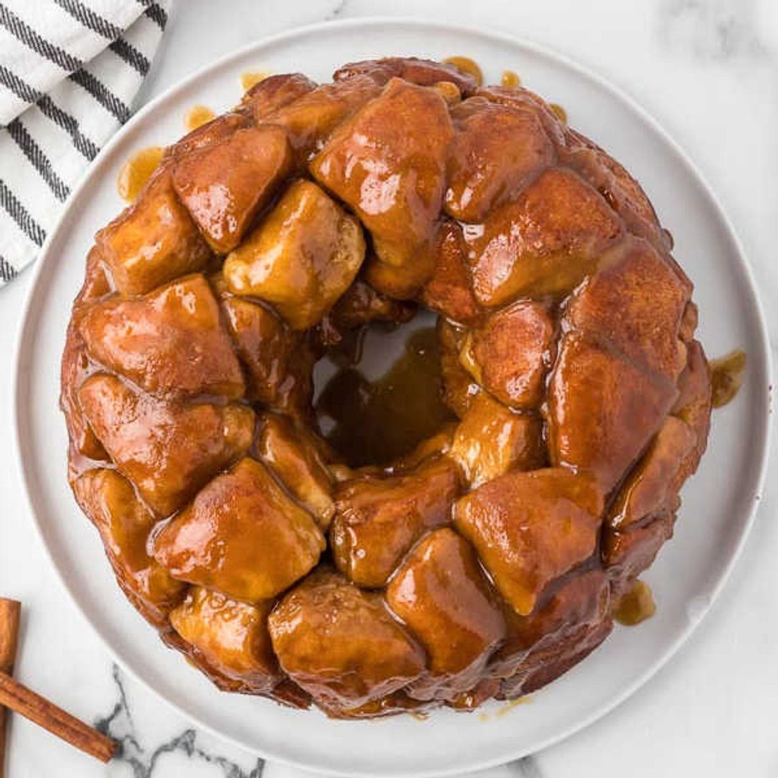 The Best Monkey Bread Recipe - Cinnamon Pull Apart Bread