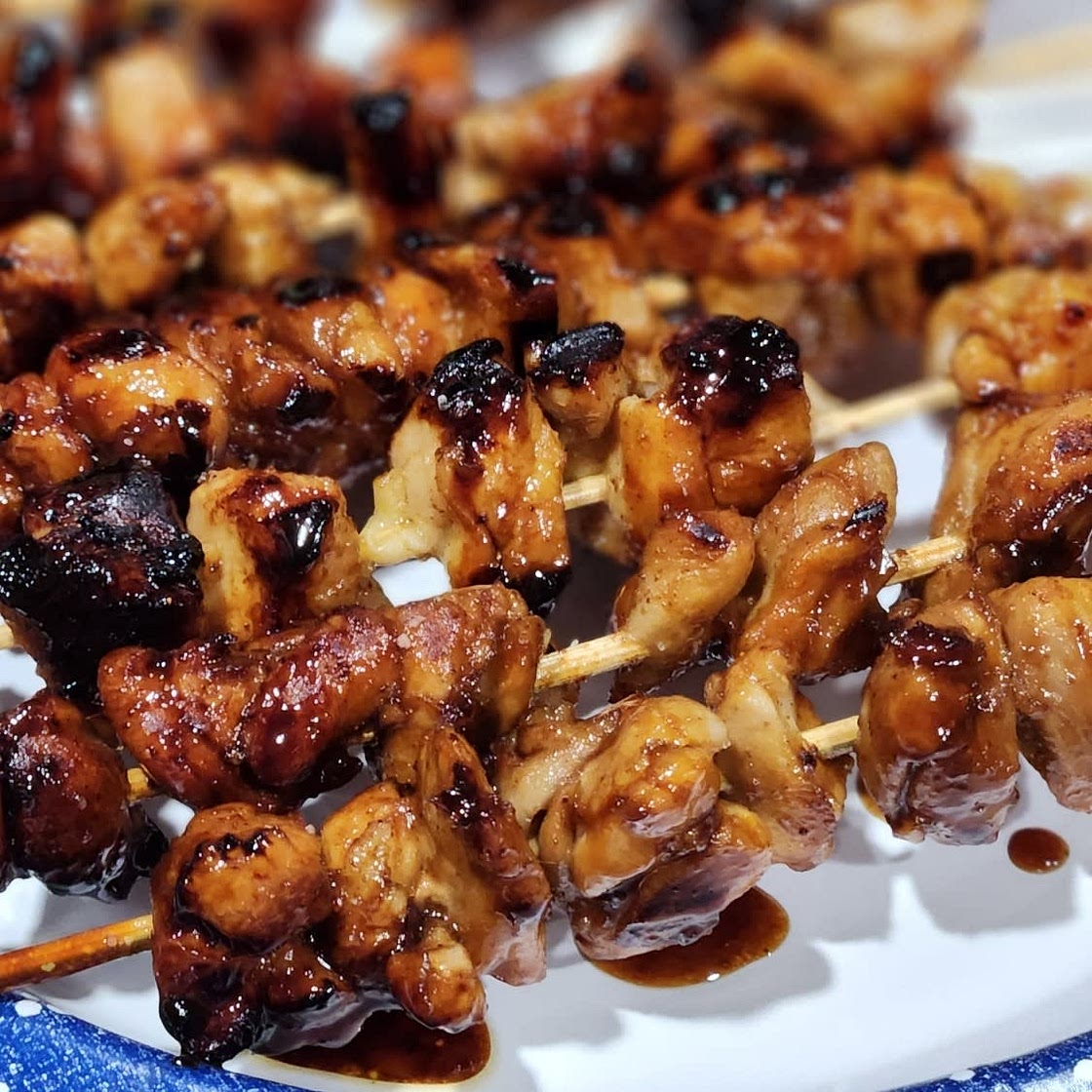 Chipotle Honey Chicken Skewers