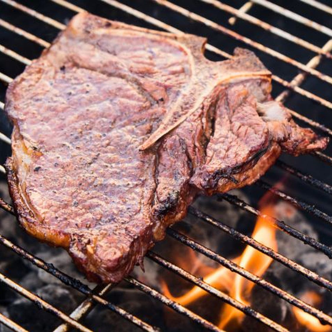 Smoked T-Bone Steak