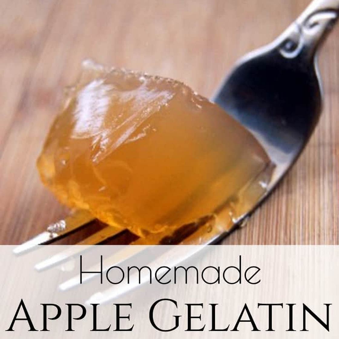 Homemade Apple Gelatin Recipe