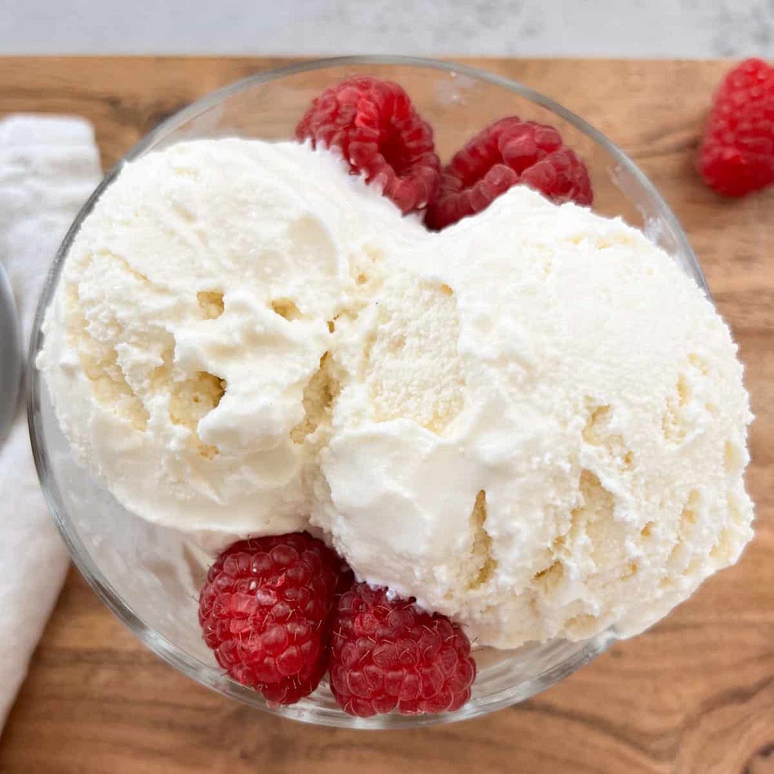 No Egg Vanilla Ice Cream