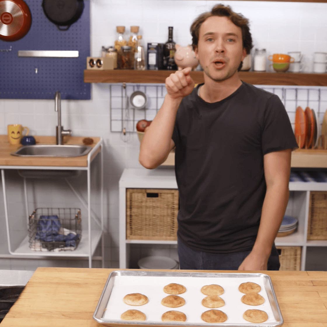 Cinnamon Bacon Cookies