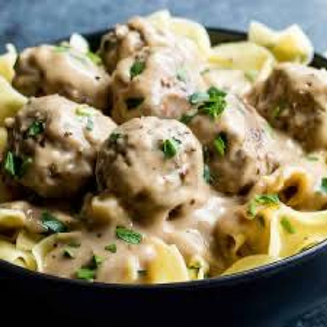 Kroger’s Swedish Meatballs with Egg Noodles