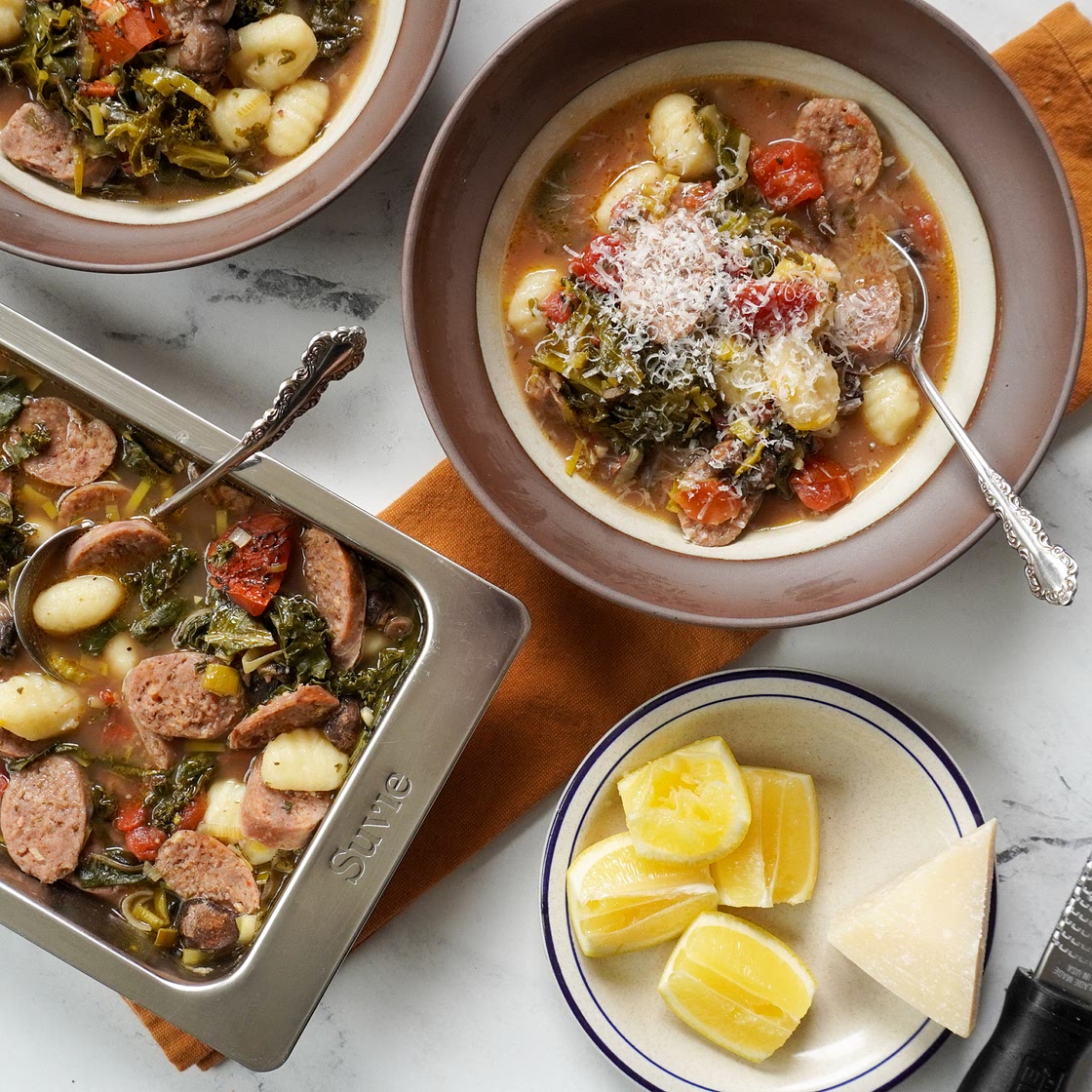 Italian Sausage and Gnocchi Soup