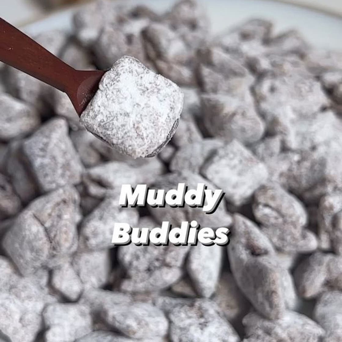 HIGH PROTEIN muddy buddies 🍫🥜🤯