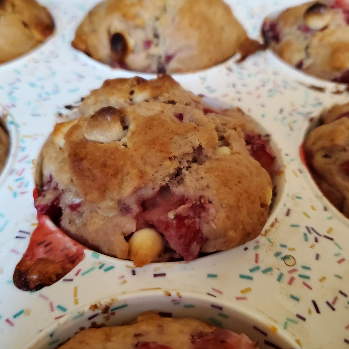 Strawberry Banana Muffins