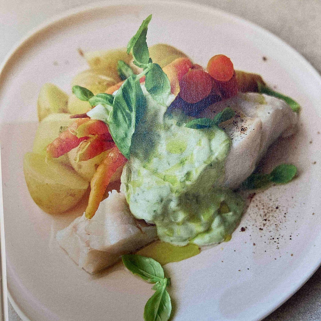 STEAMED FISH AIOLI